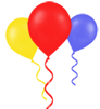 Go-Kart children's party balloons