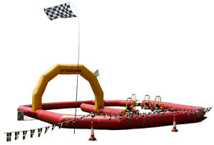 Go-Kart children's inflatable circuit